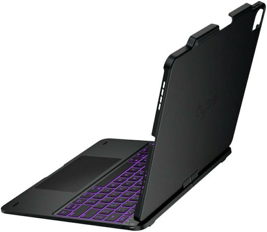 Typecase Case Flexbook Touch Tastatur iPad Air 13 2024/2025 Schwarz Kb201t-129-c-blk-blk-b-us-v4