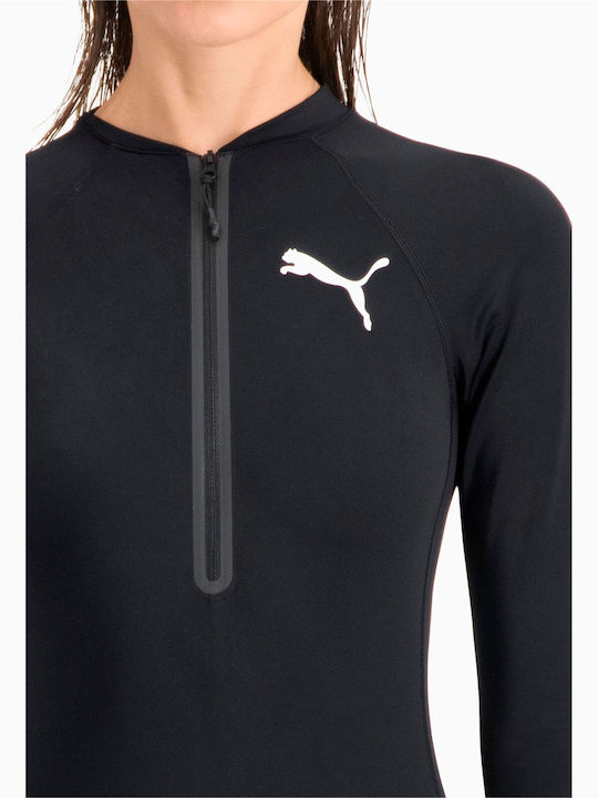 Sportlicher Badeanzug Schwarz