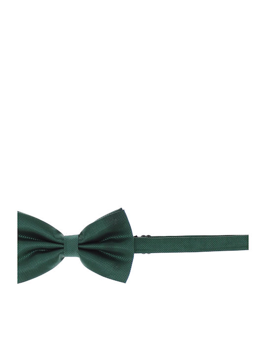 Papion Bărbați ButicCochet Din Material Sintetic 7 X 12 Cm Verde Închis Pap349