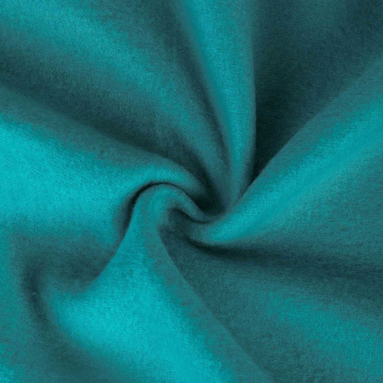 Fleece Blanket Set Single 150x200cm Aqua