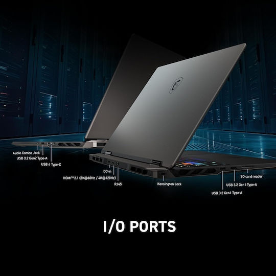 MSI Vector A18 HX A9WIG 18" IPS QHD+ 240Hz (Ryzen 9-9955HX/32GB/1.0TB SSD/GeForce RTX 5080/W11 Home) (US Keyboard)