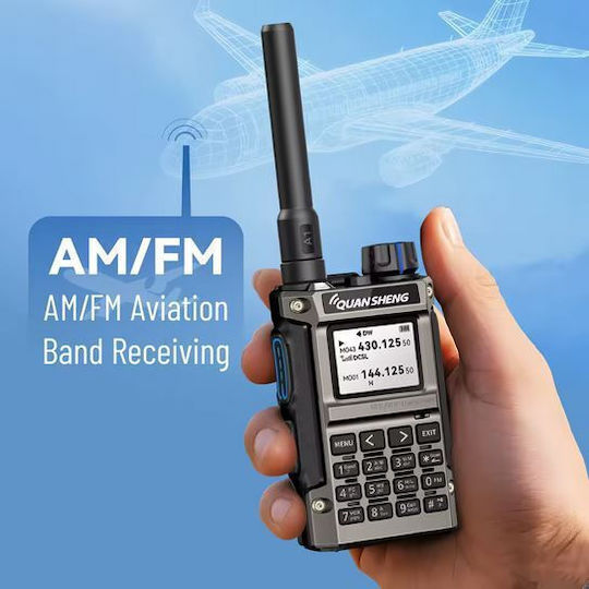 Quansheng UV-K1(8) Airband-VHF 5W mit Monochrome Anzeige