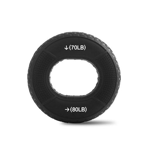 Uncle George Power Gripper Ring for Fingers and Hands Black with Resistance up to 36kg