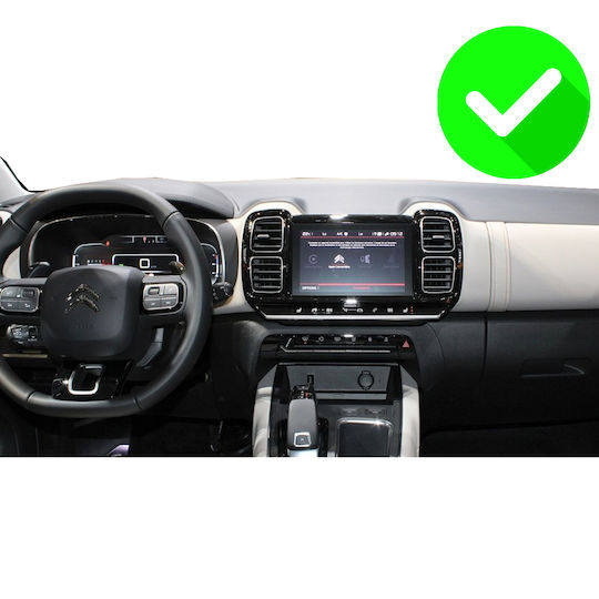 Carmedia Car Audio System for Citroen C5 Aircross 2017-2021 (Bluetooth/USB/WiFi/GPS/Apple-Carplay/Android-Auto) with Touch Screen 9"