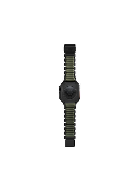 Nomad Stratos Band Black Titanium Forest Green Fkm Aw 45 46 49mm Nm009575858