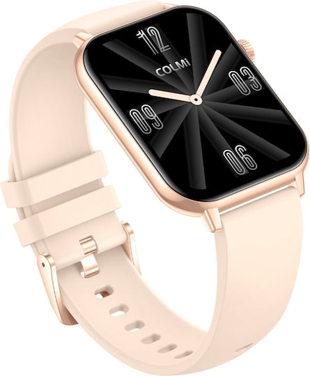 Colmi C28 Smartwatch mit Herzfrequenzmesser Gold