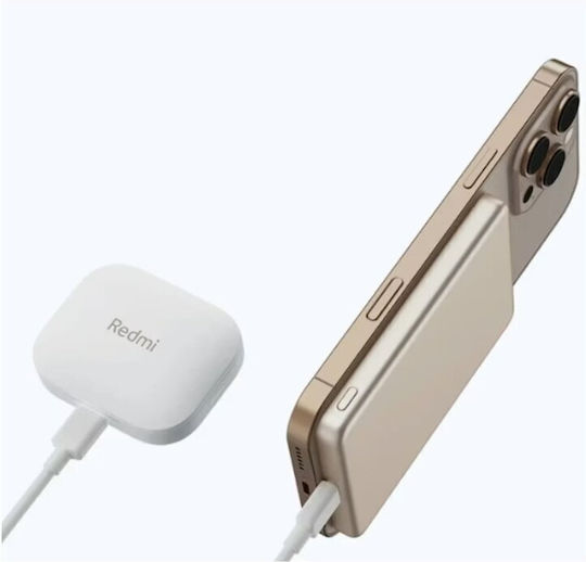 Xiaomi Super Slim Magnetic MagSafe Power Bank 5000mAh 22.5W με Θύρα USB-C Power Delivery / Quick Charge 3.0 Χρυσό