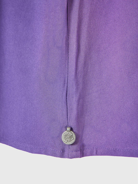 Без Ръкави Дамска Риза Dusty Lavender FBL013-101-05-Dusty-Lavender