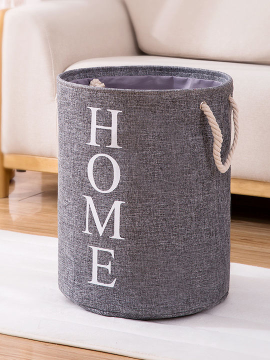 eBest Fabric Gray Storage Basket