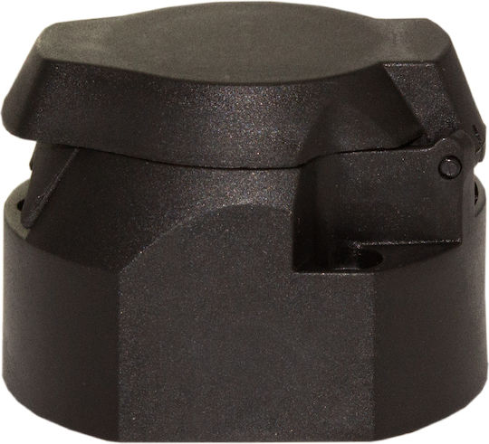 Conector Priză Remorcă Auto 13 Pin 12v Standard Iso Capac Negru