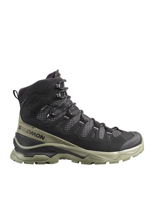 Salomon Women's Hiking Waterproof Boots with Gore-Tex Membrane Black - Deep Lichen Green