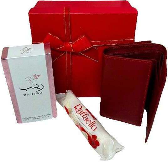 Epso Set Cadou Femei Parfum Arabesc Raffaello Portofel În Cutie Elegantă