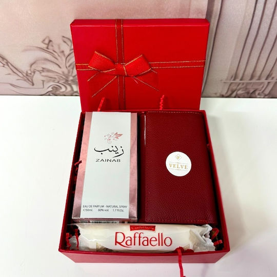 Epso Set Cadou Femei Parfum Arabesc Raffaello Portofel În Cutie Elegantă