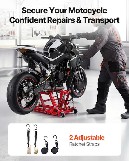 Vevor Central Motorcycle Frame Stand with Maximum Weight 680kg