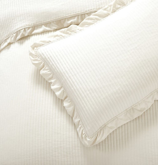 Liolios Home Armony Κουβερλί Ημίδιπλο Cream 180x240cm