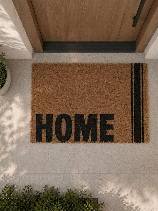 MRShome Πατάκι Εισόδου Home & Stripes 59x39εκ.