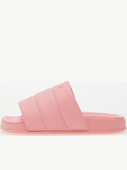 Adilette Essential Super Pop Slides σε Ροζ Χρώμα