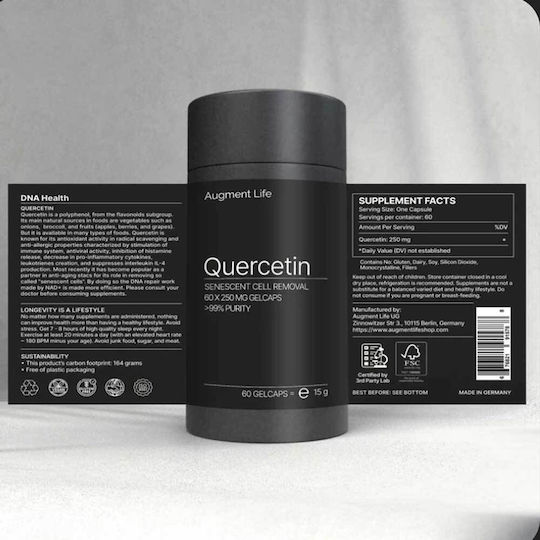 Augment Life Quercetin Dihydrate 250mg 60 capace