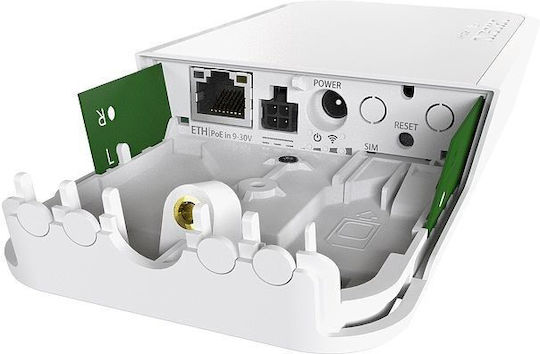 MikroTik WAP R Access Point Wi‑Fi 4 Μονό Kit Λευκό