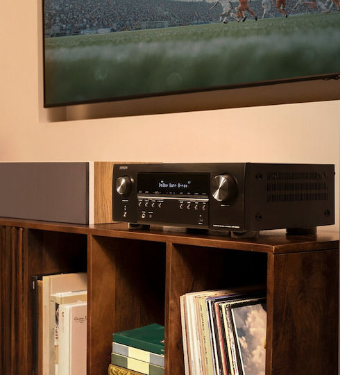 Denon AVR-S980H Ενισχυτής Home Cinema 7.2 Καναλιών με Dolby Atmos Μαύρος