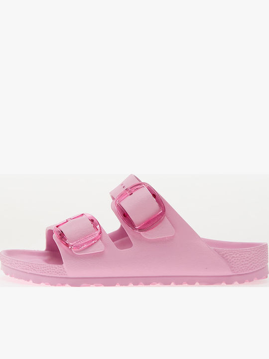 Arizona Big Buckle Flip Flops in Sandal Style in Pink Colour