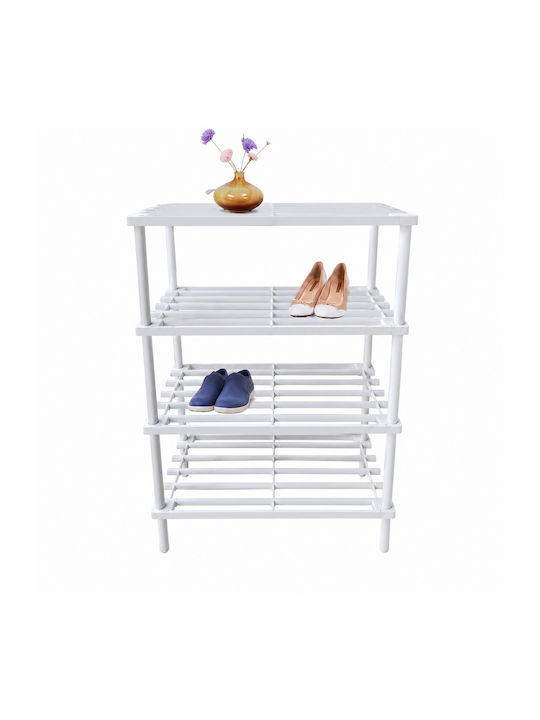 Organizator Pantofi din Lemn Masiv 63x26x48cm