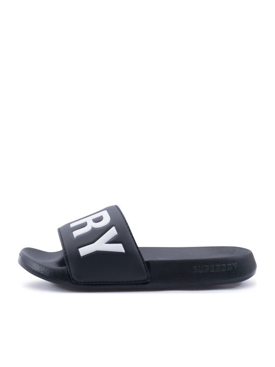Superdry Slides Black