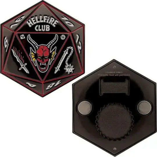 Stranger Things Hellfire Club Bottle Opener