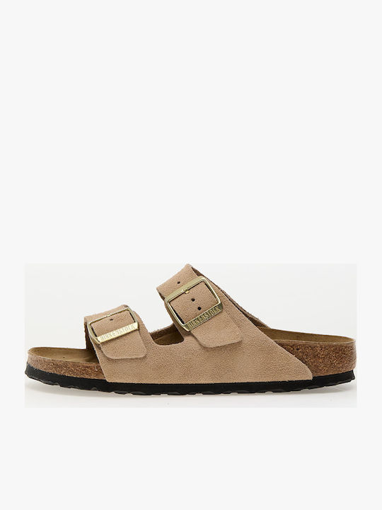 Arizona Women's Flat Sandals in Beige Color Narrow Fit