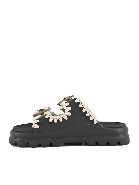 Women's Flat Sandals Black