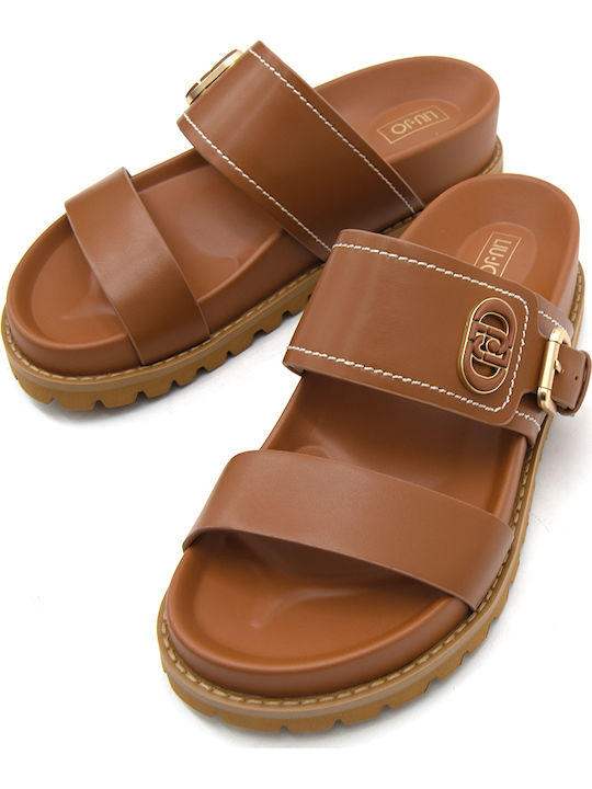 Γυναικεία Σανδάλια Flatforms Ταμπά