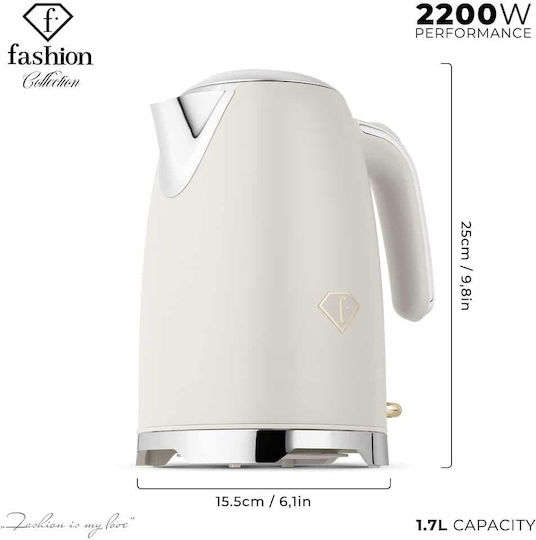 Berlinger Haus Βραστήρας 1.7lt 2200W Χρυσός