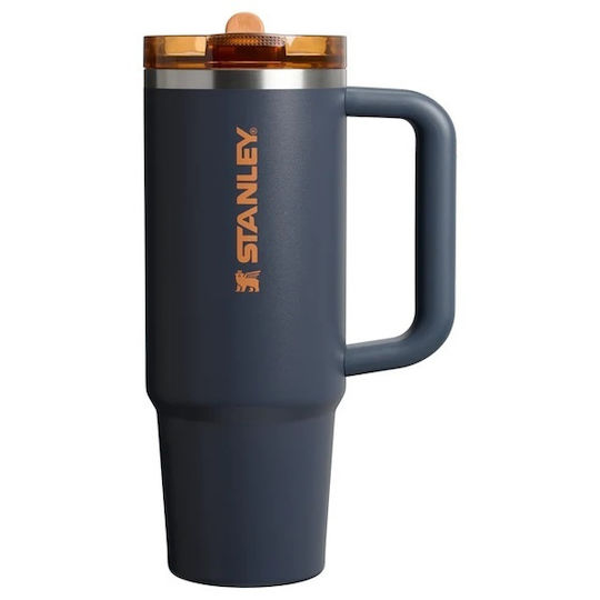 Stanley Protour Flip Handled Tumbler Θερμός Ανοξείδωτο 890ml Twilight με Καλαμάκι και Λαβή