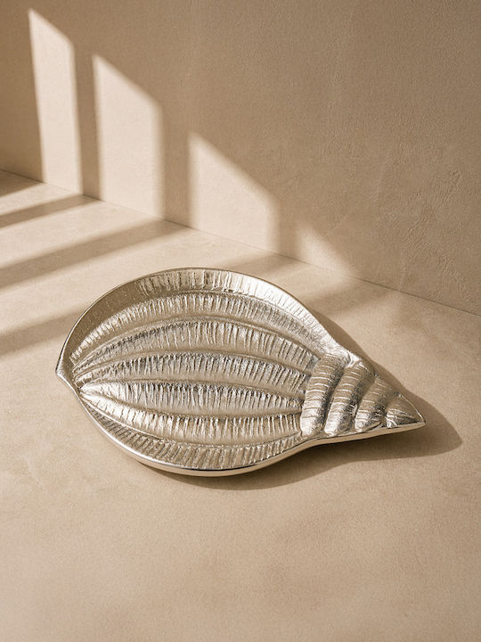Kaemingk Decorative Metallic Tray 19.5x29.5cm Kaemingk Decorative Metallic Tray 19.5x29.5cm