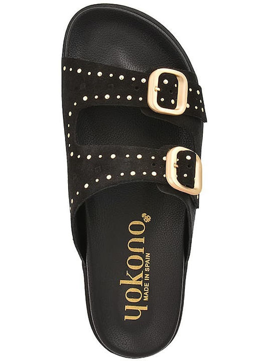 Γυναικεία Σανδάλια Flatforms Μαύρα