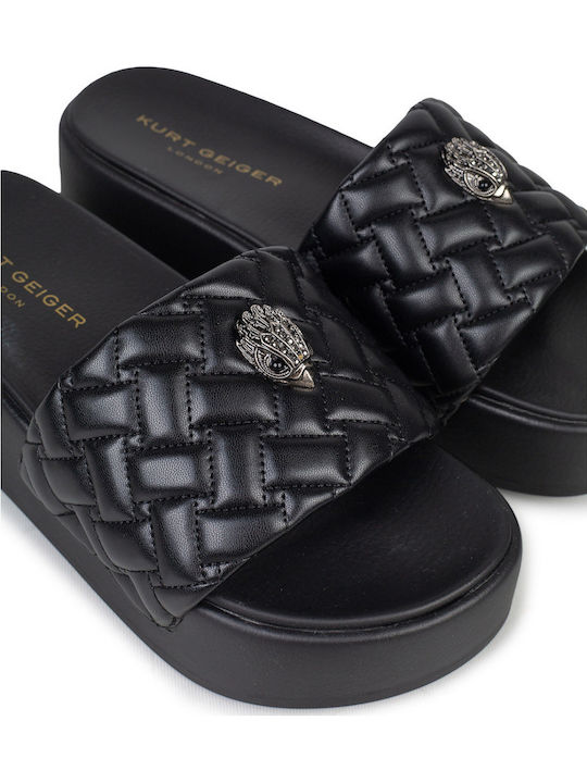 Meena Eagle Flache Sandalen für Damen Schwarz