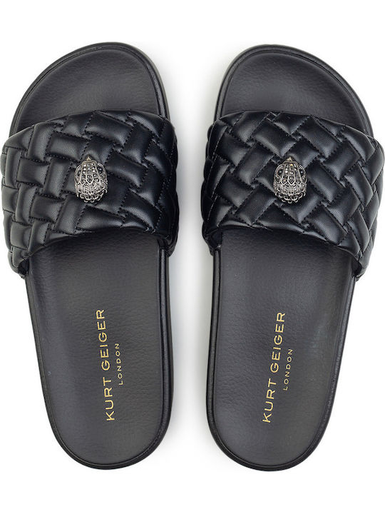 Meena Eagle Flache Sandalen für Damen Schwarz
