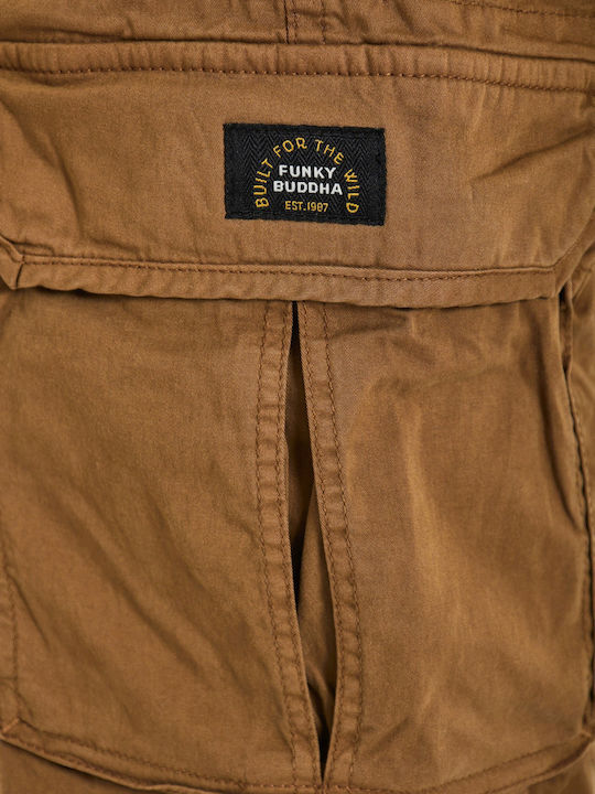 Men's Cargo Bermuda Wood FBM013-030-03-Wood