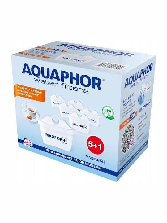 Aquaphor Maxfor Plus Wasserfilterpatronen 6 Stück