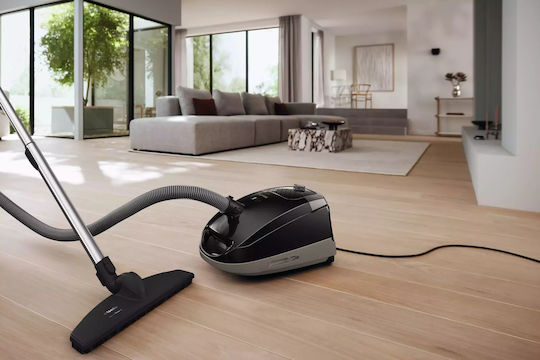 Miele Guard S1 Ηλεκτρική Σκούπα 890W με Σακούλα 3.5lt Μαύρη