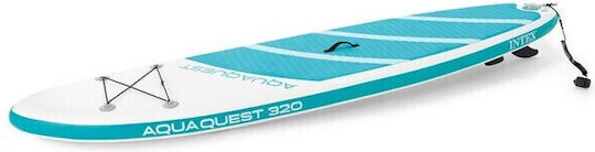 Intex AquaQuest Inflatable SUP Board with Length 3.2m Blue