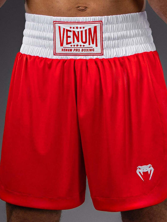 Venum Classic Boxing Shorts Fire Red