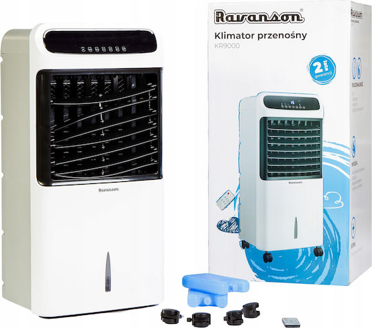 Ravanson Air Cooler με Τηλεχειριστήριο Λευκό