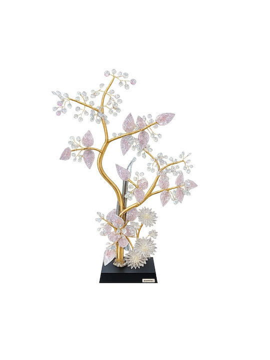 Dekorative Lampe Blume Rosa