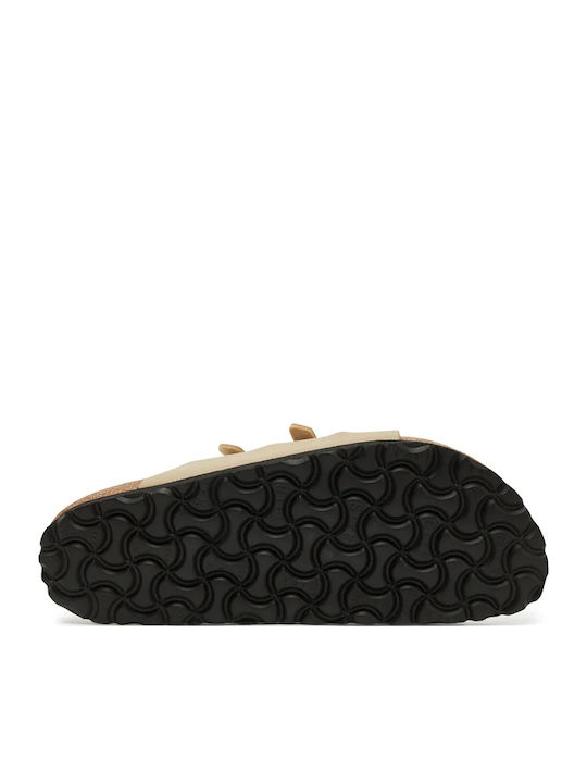 Florida Γυναικεία Σανδάλια Μπεζ Narrow Fit