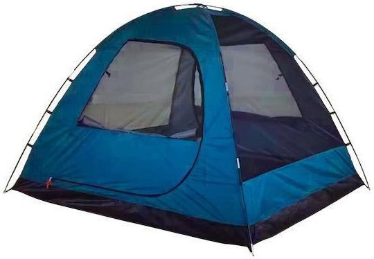 Hupa Σκηνή Camping Μπλε με Διπλό Πανί για 4 Άτομα