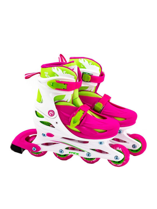 Maxtar Inline Αυξομειούμενα Rollers Ροζ Παιδικά