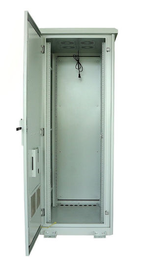 Netpro 19” Outdoor Ip65 Floor Cabinet 32u 80cm Np-ip65-c32u80
