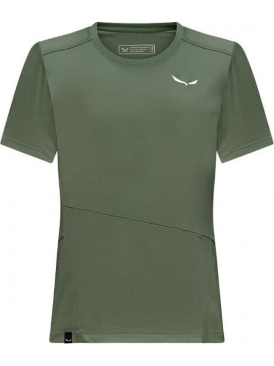 Puez Γυναικείο Αθλητικό T-shirt Fast Drying Χακί