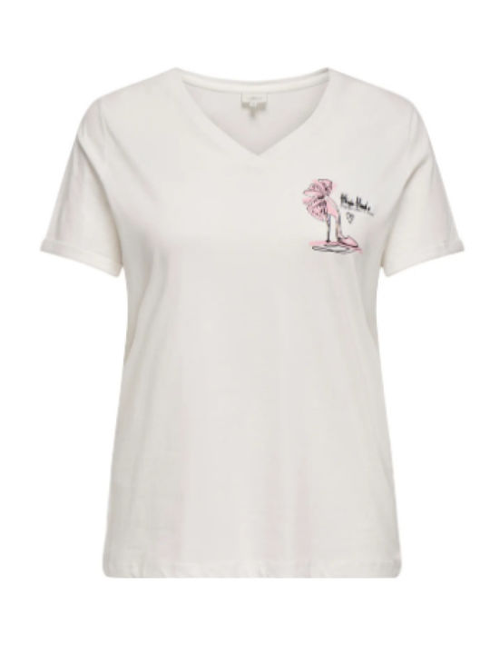 Tricou Damă Alb
